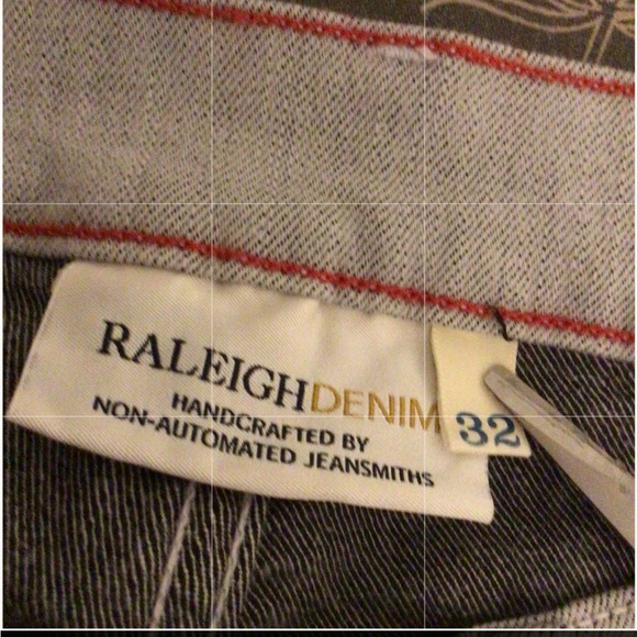 RALEIGH DENIM HANDCRAFTED NON-AUTOMATED JEANSMITHS “MARTIN” SZ 32 - Picture 8 of 12